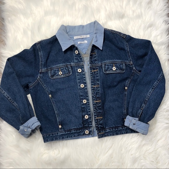 Tommy Hilfiger Jackets & Blazers - Tommy Hilfiger Jean Jacket with corduroy details